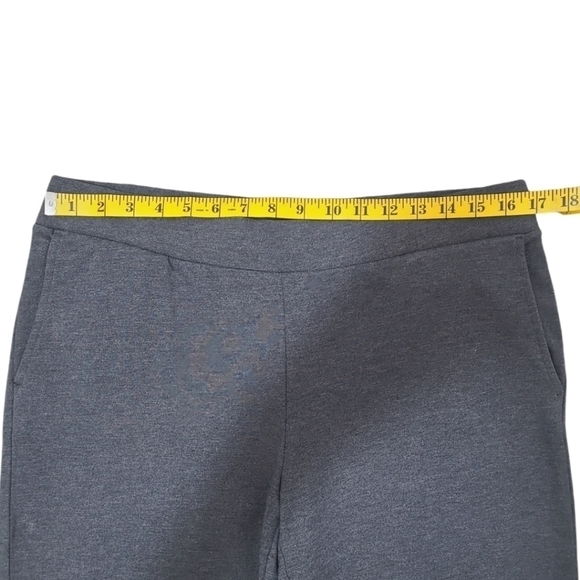 Pure Jill Affinity Pull-On Wide-Leg Pants 4 Pocket Pants Gray Size Medium - Picture 10 of 16